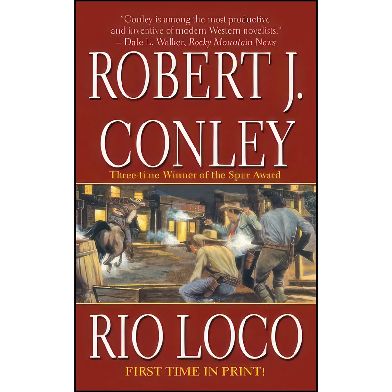 کتاب Rio Loco اثر Robert J. Conley انتشارات Leisure Books