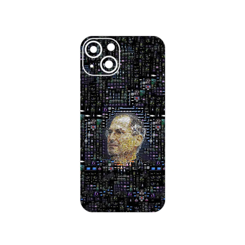 برچسب پوششی ماهوت مدل 2 Collage of Steve Jobs مناسب برای گوشی موبایل اپل iPhone 13