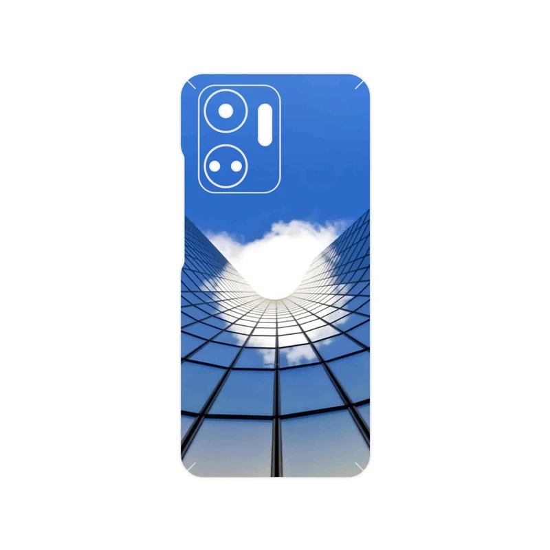 برچسب پوششی ماهوت مدل Glass skyscraper مناسب برای گوشی موبایل آنر X7a