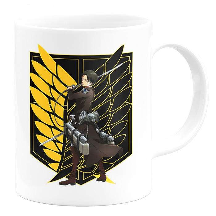 ماگ مدل attack on titan طرح بال