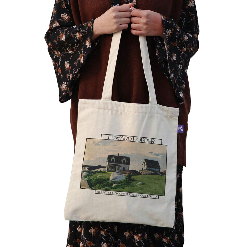 ساک خرید ترمه طراحان ایده مدل خانه ها از هاپر کد art0520 - L