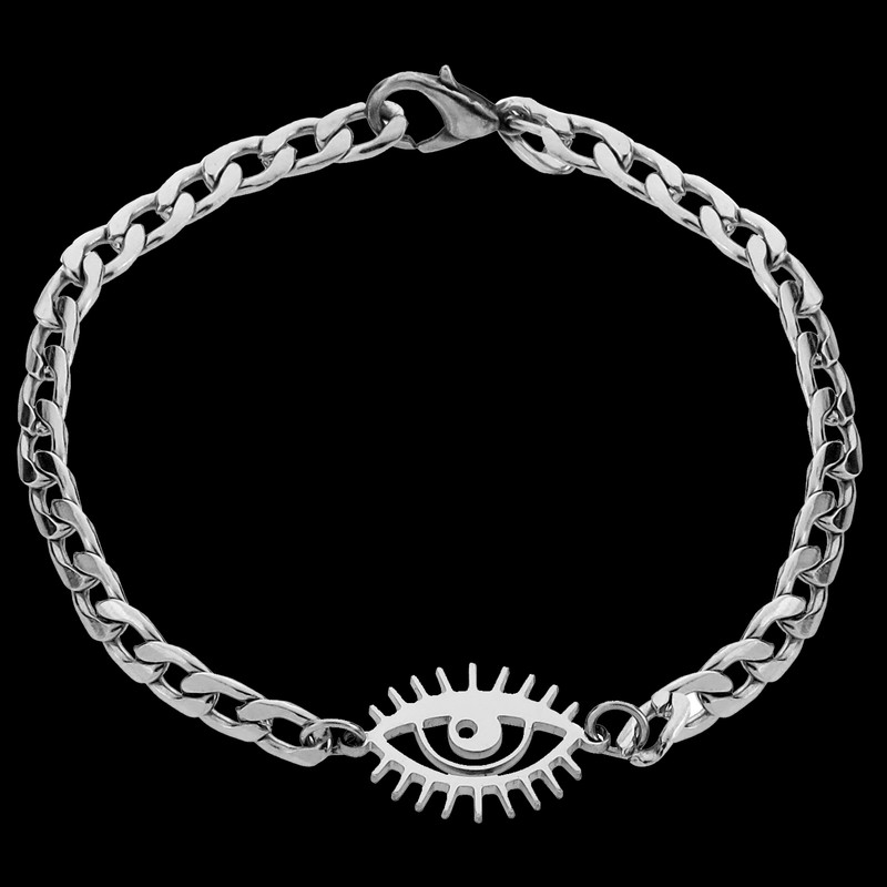 پابند زنانه گالری عزیزی طرح چشم مدل 14354