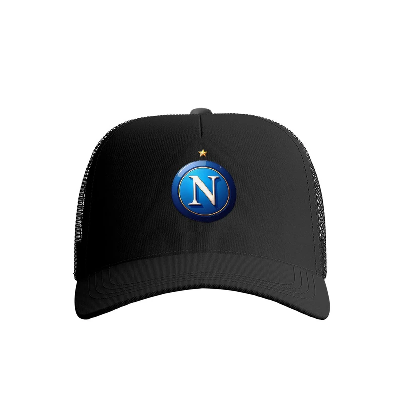 کلاه کپ پاد آفرین مدل فوتبالی ناپولی کد 751