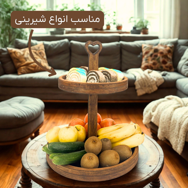 شیرینی خوری مدل چوبی کد SK10