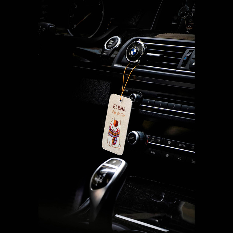 خوشبوکننده خودرو شمع النا مدل کوکو وانیل کد CUTE