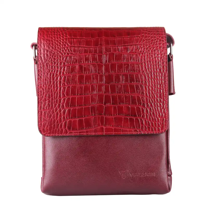 کیف رودوشی چرم یلسان مدل رادمان کد RDM-044-GCBS