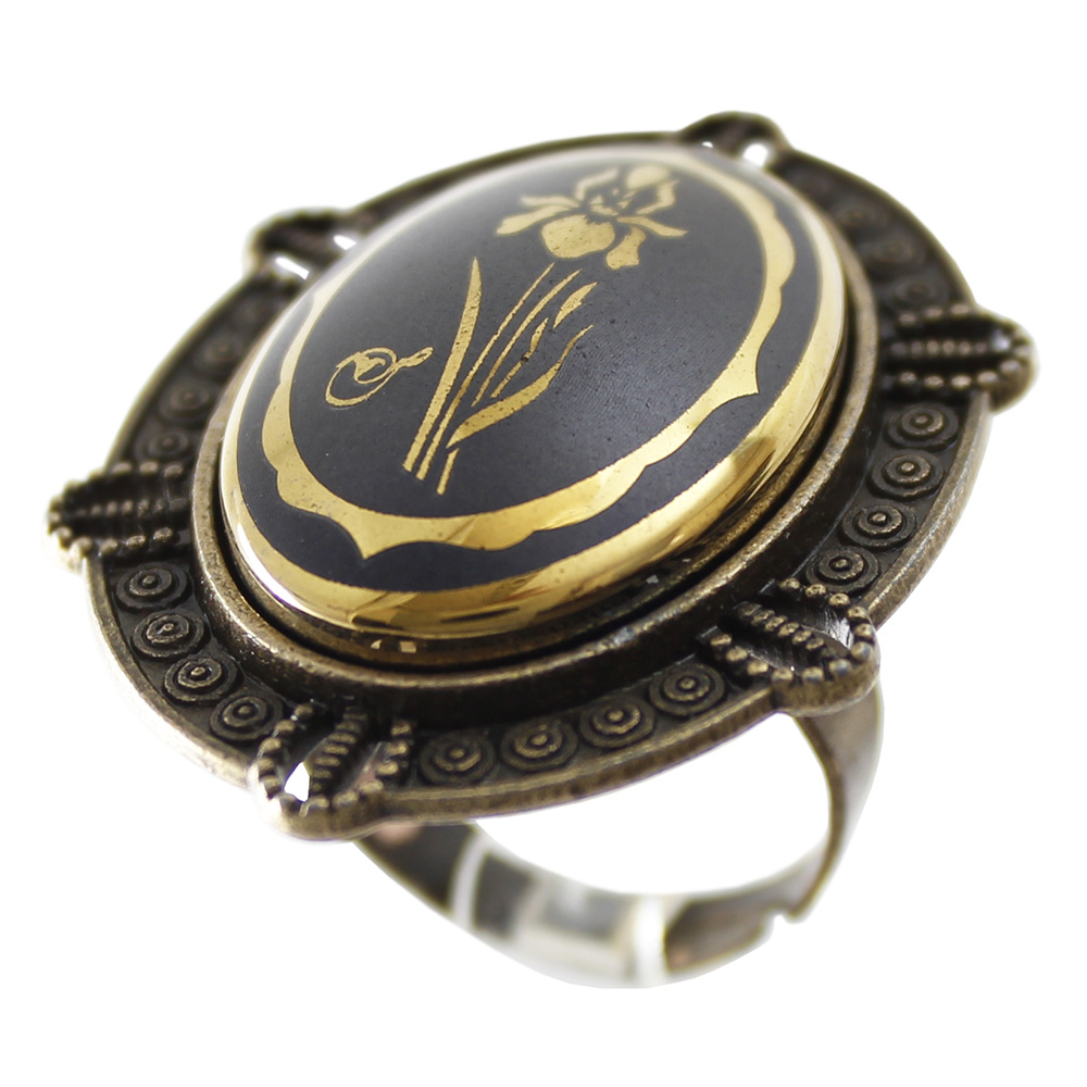 انگشتر زنانه مدل مهر ماه کد 8117