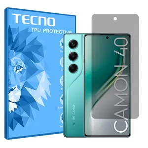 Tecno Hydrogel model privacy screen protector suitable for Tecno Camon 40 mobile phone