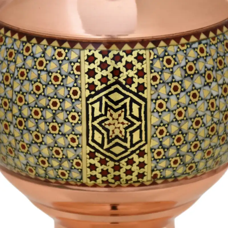 تنگ خاتم کاری مدل گیلاسی کد 36