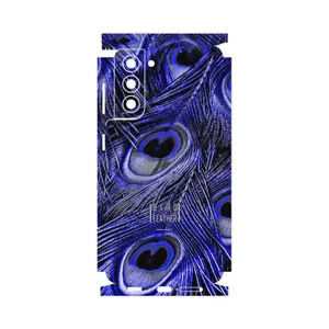 MAHOOT Purple Feather-FullSkin Cover Sticker for Samsung Galaxy S21 5G