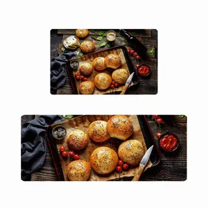 پادری طرح آشپزخانه نان همبرگر کد 607 مجموعه دو عددی