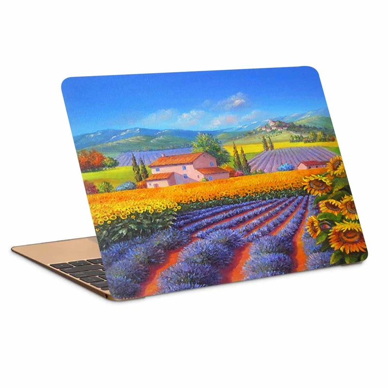 استیکر لپ تاپ طرح مزرعه سنبل طیب کد p-1222 مناسب برای لپ تاپ 15.6 اینچ