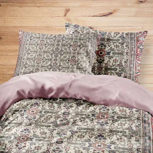 سرویس روتختی مدوپد طرح قالی بیجار سراسر مدل C-bijar38 یک نفره 4 تکه