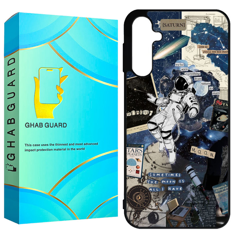 کاور قاب گارد طرح فضانورد  مدل GCHPA55 مناسب برای گوشی موبایل سامسونگ Galaxy A55 5G