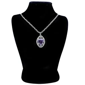 گردنبند نقره زنانه مدل P30