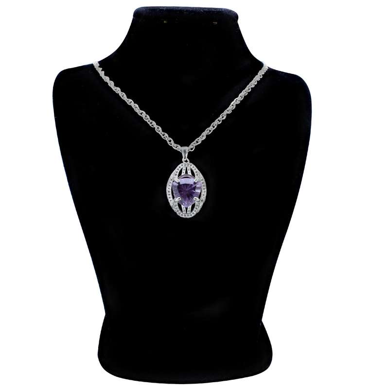 گردنبند نقره زنانه مدل P30