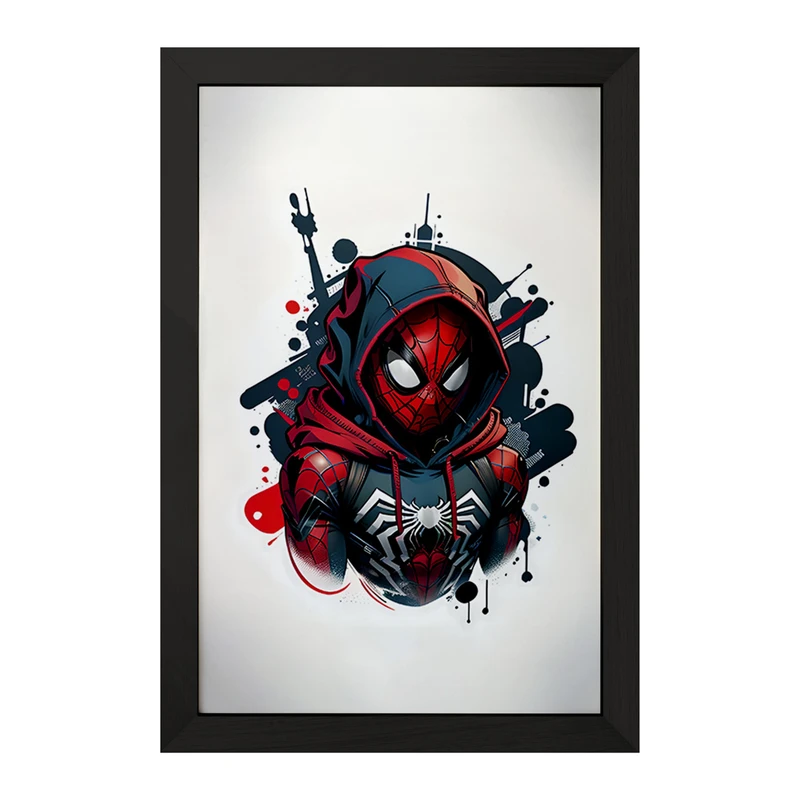 تابلو خندالو مدل مرد عنکبوتی (Spider Man) کد F4312