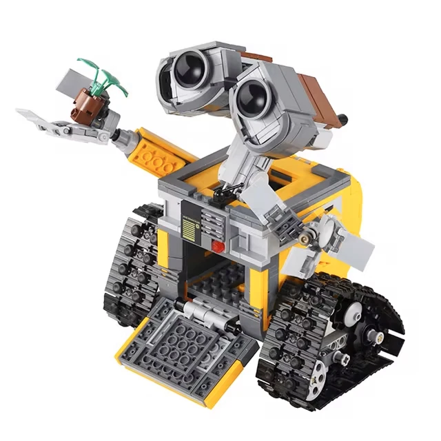 ساختنی 687 تکه مدل ربات وال طرح دست به گلدان کد 8886-1