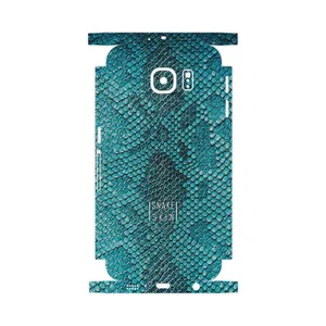 MAHOOT Blue Snake Skin-FullSkin Cover Sticker for Samsung Galaxy S6 Edge