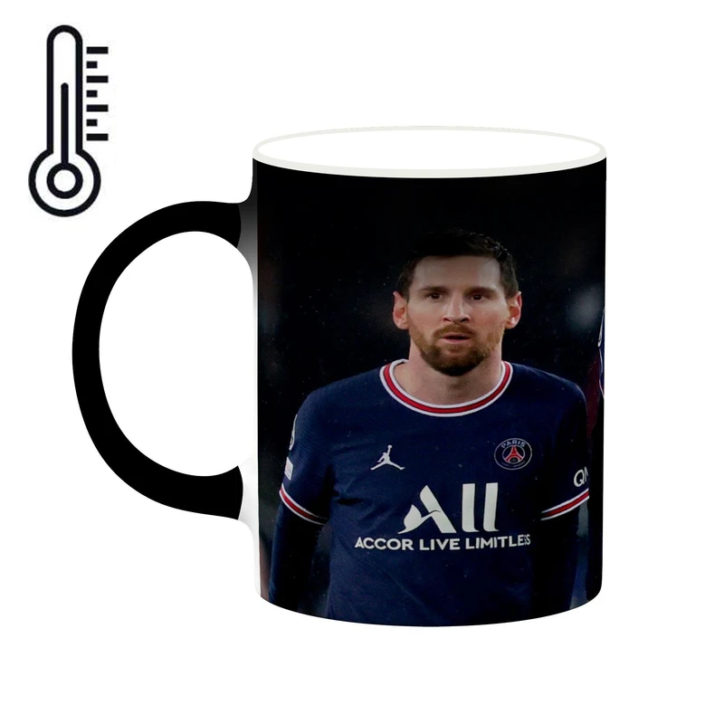 ماگ حرارتی کاکتی طرح Leo Messi لئو مسی مدل mgh42359