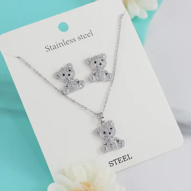 نیم ست زنانه مدل تدی کد AA161