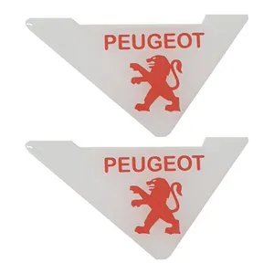 برچسب درب خودرو قطعه سازان کبیر مدل CHS-PUGRED-2001 مناسب برای پژو 206 مجموعه 2 عددی