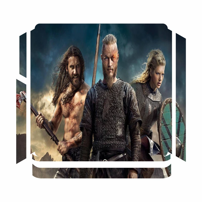 برچسب پلی استیشن ۴ اسلیم مدل وایکینگ ها