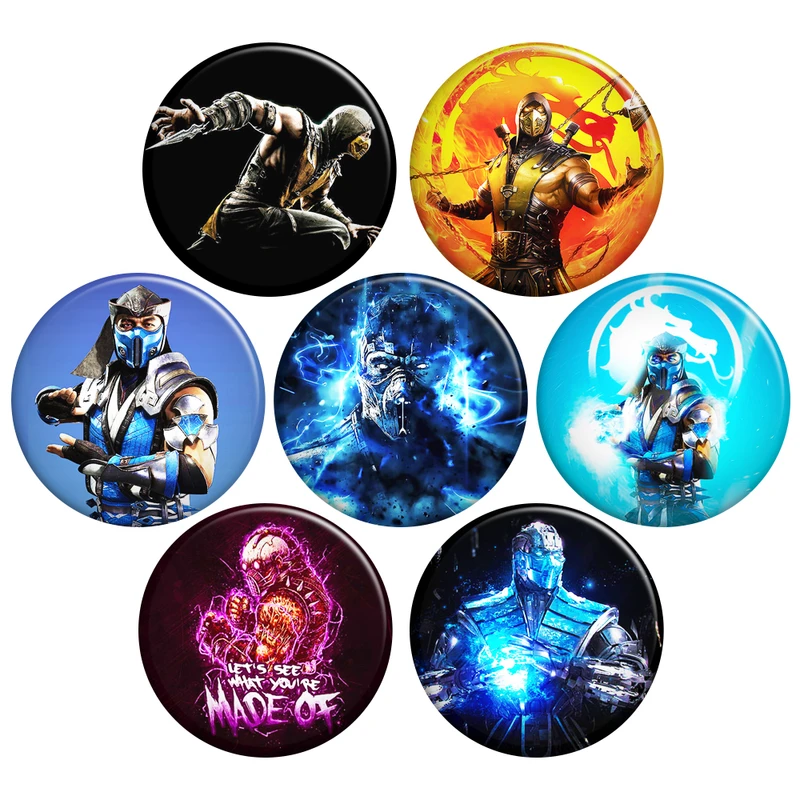 پیکسل گالری باجو طرح مورتال کمبت کد mortal kombat 12 مجموعه 7 عددی