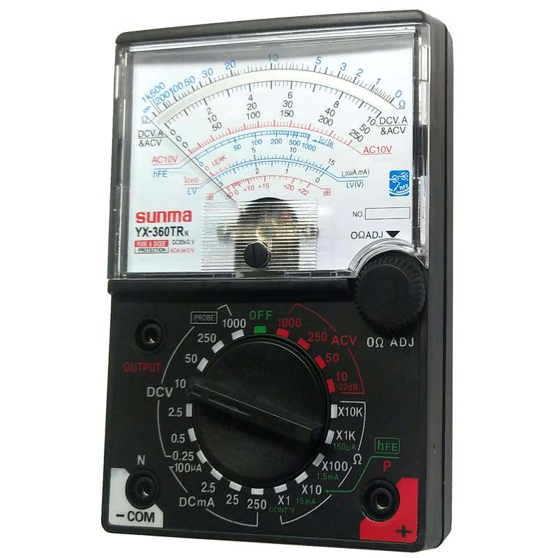 مولتی متر آنالوگ سانوا مدل YX-360TR N مولتی متر آنالوگ سانوا مدل YX-360TR N
