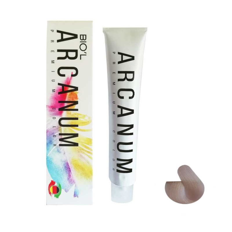 رنگ مو بیول مدل Arcanum شماره 12.02 حجم 120 میلی لیتر رنگ سوپر بلوند مرواریدی طبیعی