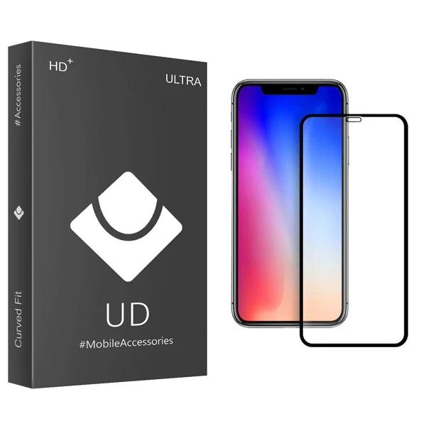 محافظ صفحه نمایش یو دی مدل ULTRA مناسب برای گوشی موبایل اپل IPHONE X/XS