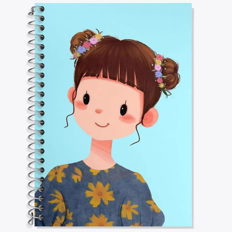 دفتر لغت 50 برگ خندالو مدل دخترانه فانتزی کد 25738