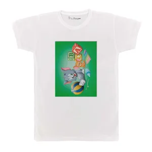 تی شرت بچگانه پرمانه طرح tom and jerry کد pmt.2954