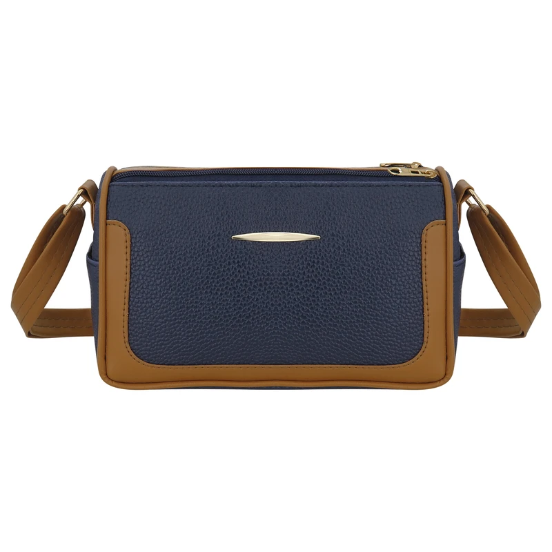 کیف رودوشی زنانه مدل دو زیپ شرانک کد 2c