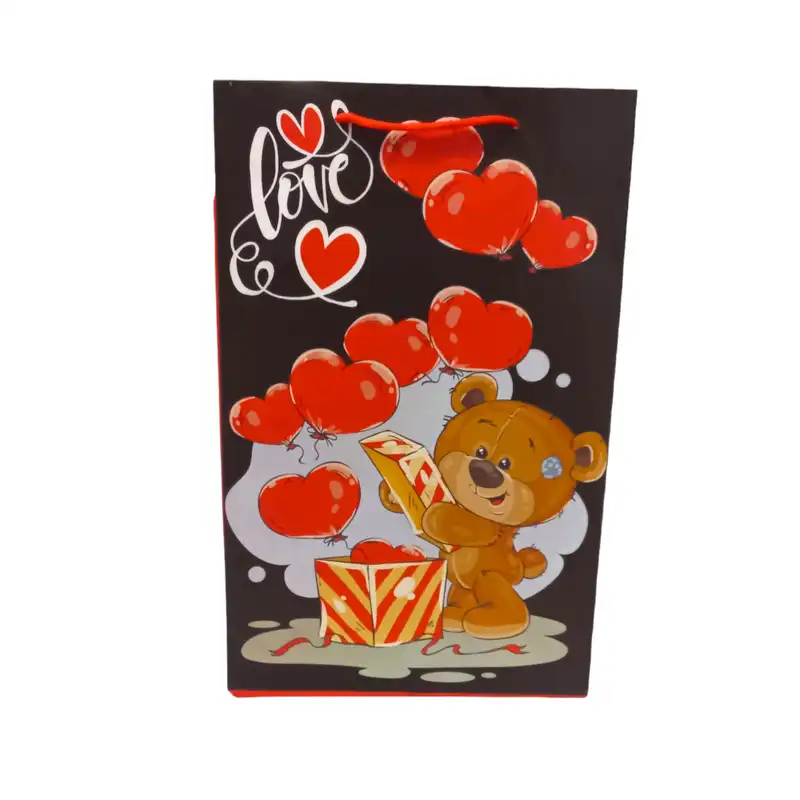 ساک هدیه مدل خرس قلبی