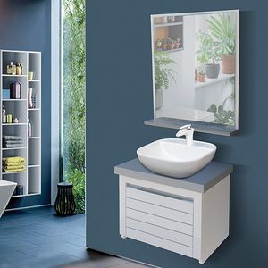 نقد و بررسی ست کابینت و روشویی آزالیا مدل سلنا به همراه آینه توسط خریداران