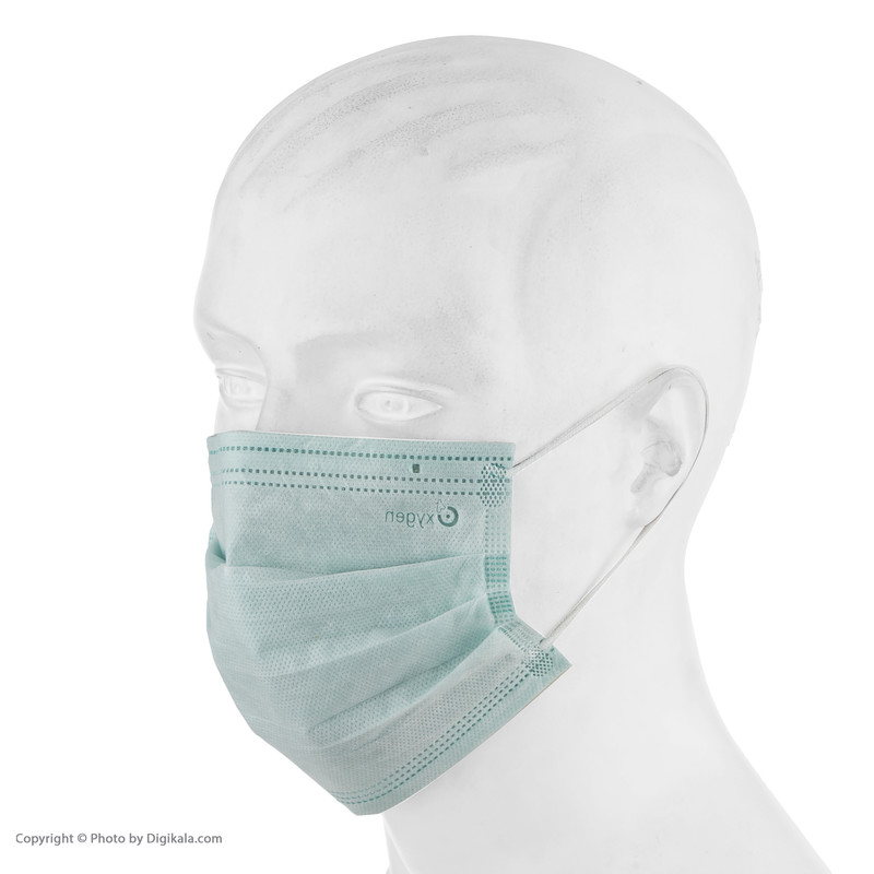 ماسک تنفسی اکسیژن مدل S01 بسته 50 عددی