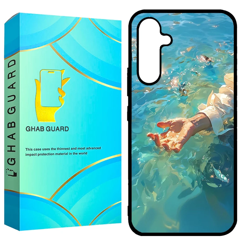 کاور قاب گارد طرح دست مدل GCHPA54 مناسب برای گوشی موبایل سامسونگ Galaxy A54 5G