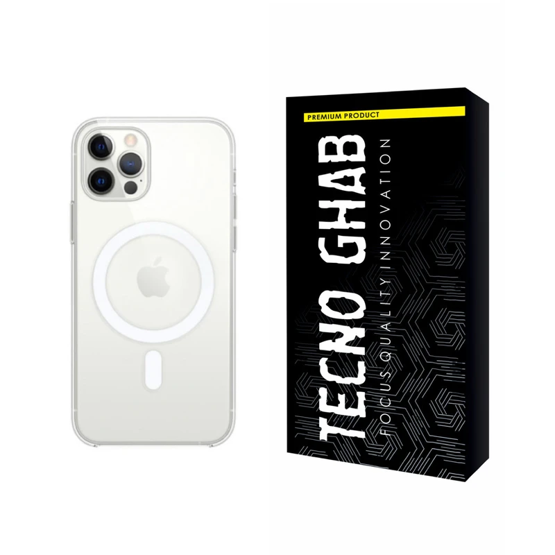 کاور تکنو قاب مدل مگسیف مناسب برای گوشی موبایل اپل IPHONE 12 PRO MAX 