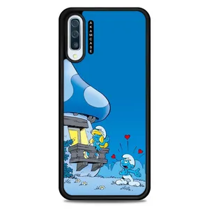 AKAM AMC-WSGA50-SMURFS-4 Cover For Samsung Galaxy A50