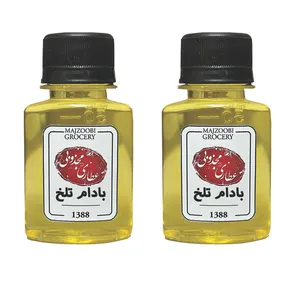 روغن بادام تلخ عطاری مجذوبی کد 16 وزن 120 گرم بسته 2 عددی