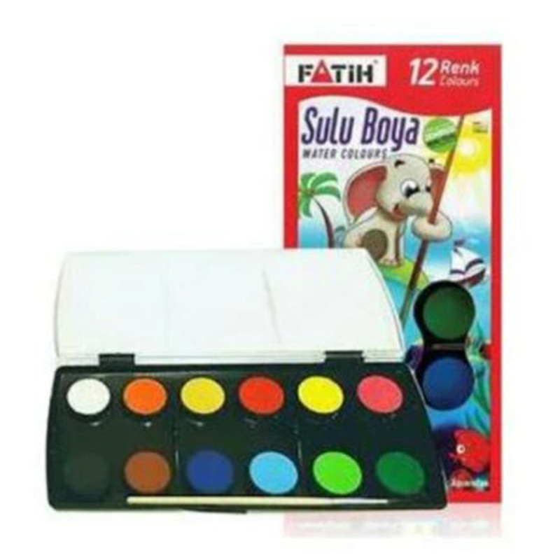 آبرنگ 12رنگ فاتح کد S12k