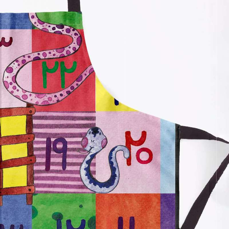 پیش بند آشپزخانه مدوپد طرح ماروپله مدل mod00660