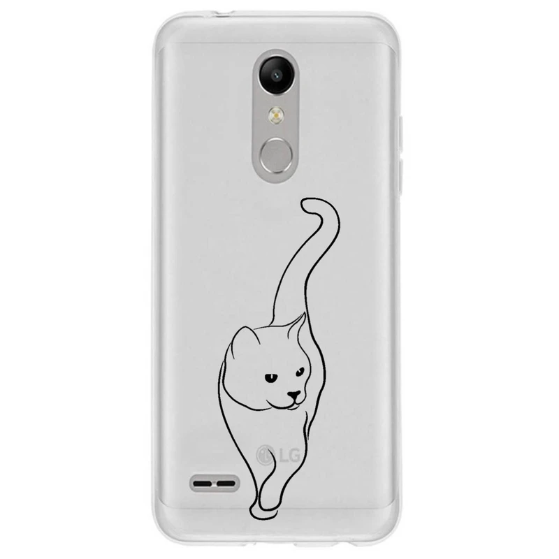 کاور مگافون طرح گربه مدل C60-B مناسب برای گوشی موبایل ال جی K10 2017