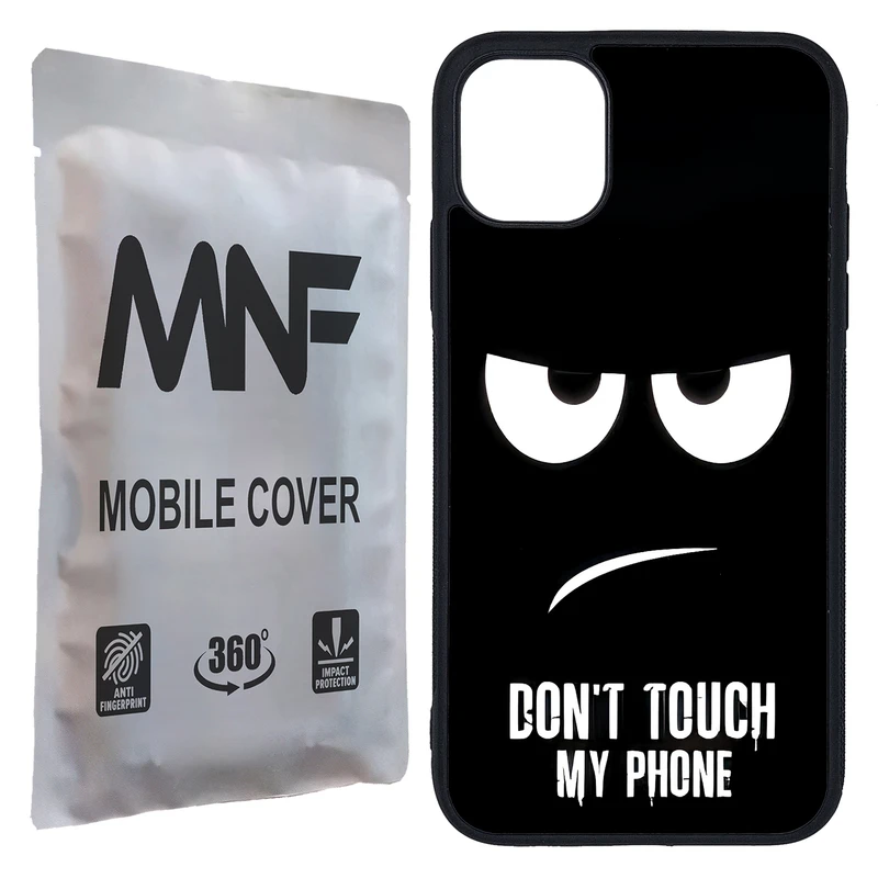 کاور ام ان اف طرح Dont Touch My Phone کد P-120 مناسب برای گوشی موبایل اپل iPhone 11