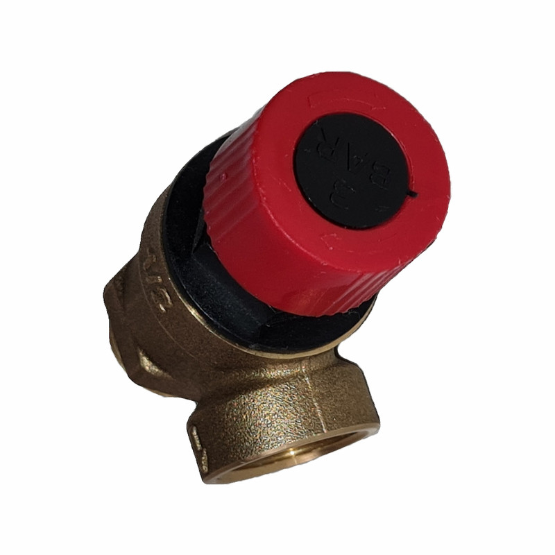 شیر اطمینان پکیج دیواری مدل برنجی رزوه ای