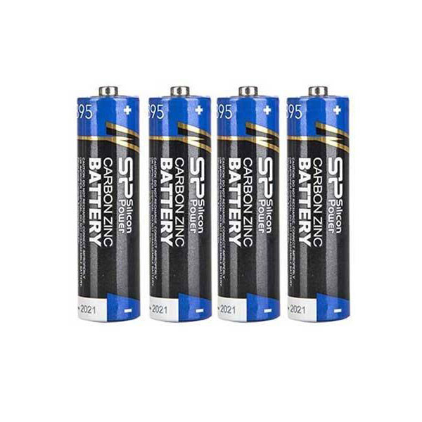 باتری قلمی سیلیکون پاور مدل Carbon Zin بسته 4 عددی