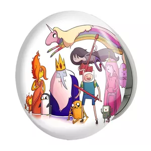 آینه جیبی خندالو طرح وقت ماجراجویی Adventure Time مدل تاشو کد 20850 