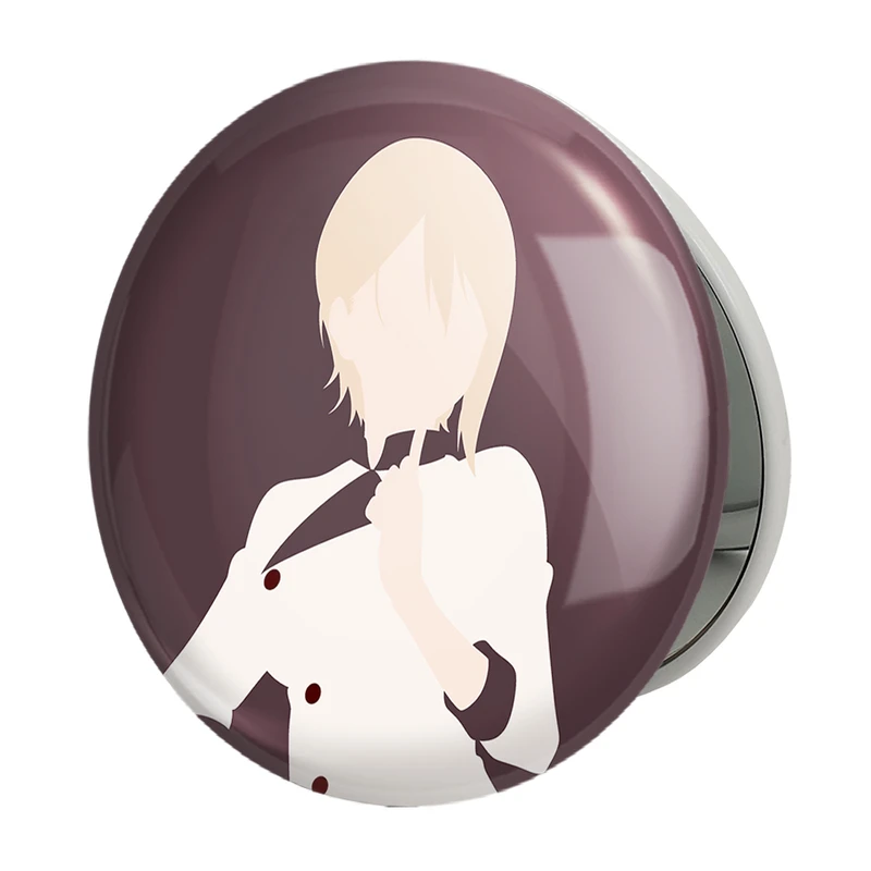 آینه جیبی خندالو طرح الیس انیمه جنگ غذاها Food Wars مدل تاشو کد 16994 