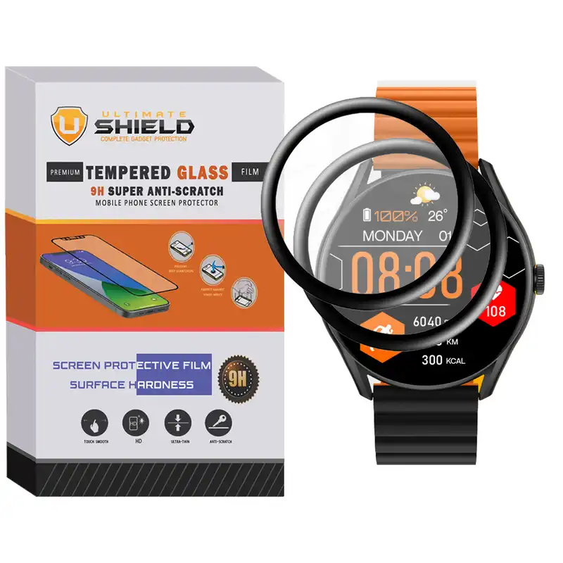 محافظ صفحه نمایش نانو آلتیمیت شیلد مدل NUL مناسب برای ساعت هوشمند شیائومی Glorimi M1 Pro بسته دو عددی